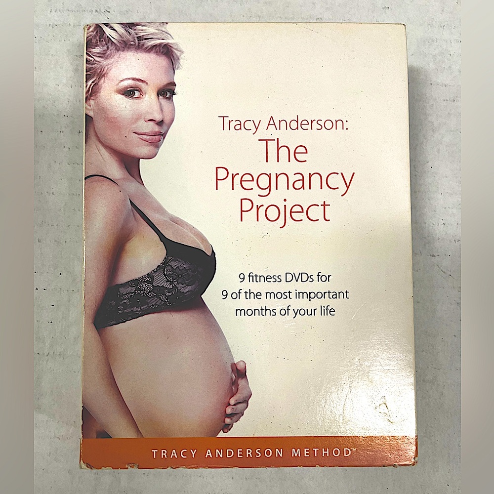 The Pregnancy Project. Pregnancy Fitness DVD by Tracy Anderson. 2013, 9-Disc Set